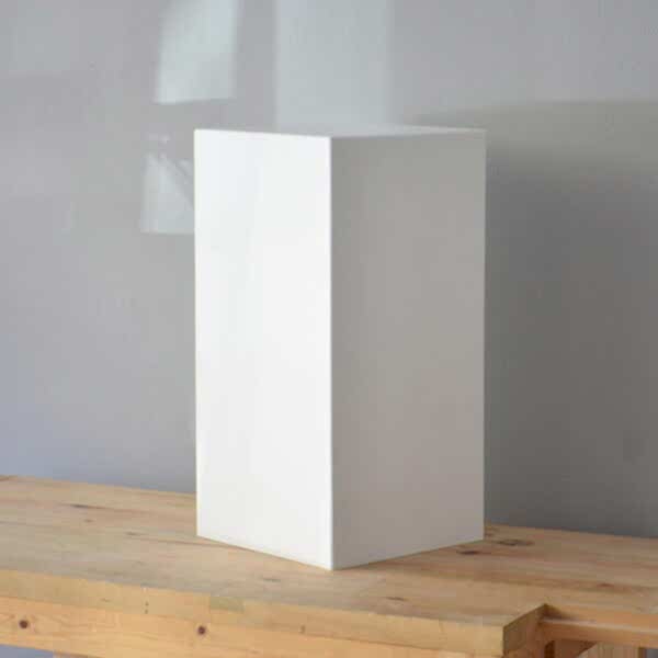 30x60x30 cm Beyaz Kavak Kontrplak Kaide