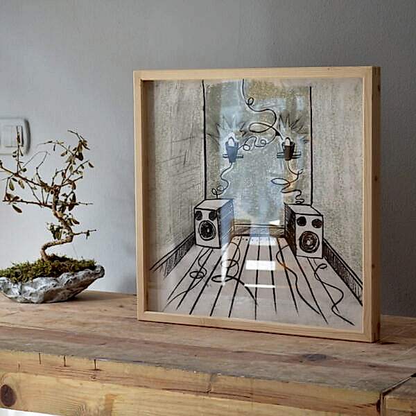 50x50 cm 2x4 Derin Çerçeve