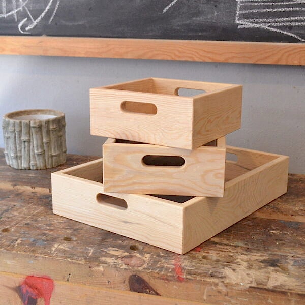 Dekoratif Ahşap Organizer Kutu