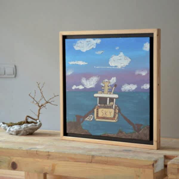 50x50 cm 2x4 Boşluklu Tuval Çerçevesi